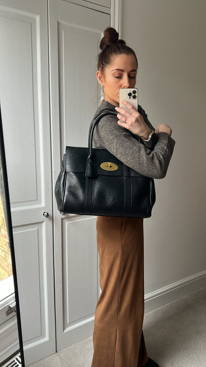 Mulberry Black Bayswater (RRP £1095)
