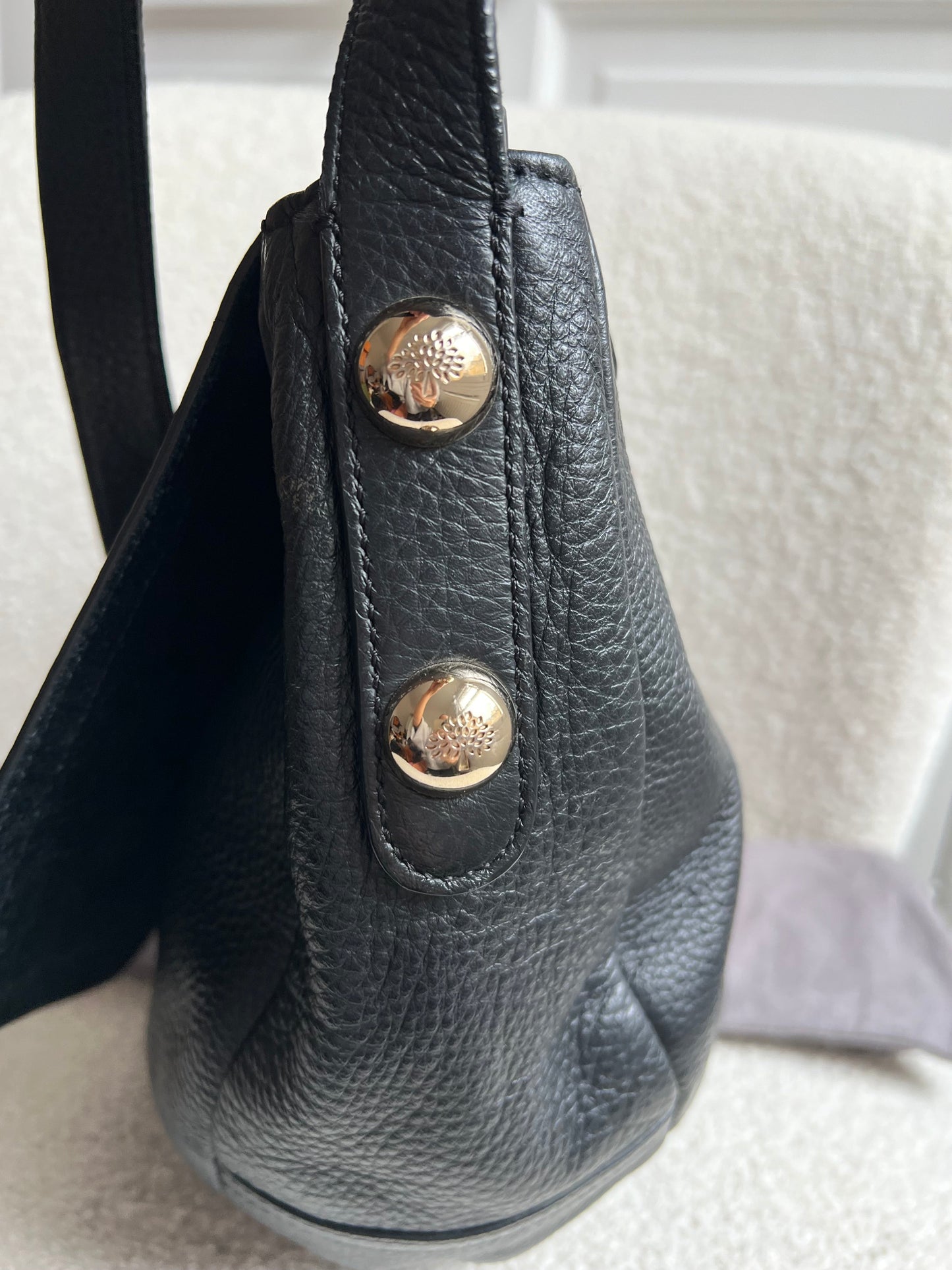 Mulberry Black Daria Satchel (RRP £795)