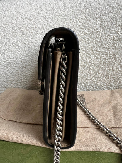 Gucci Dionysus GG Supreme Chain Wallet (RRP £1400)