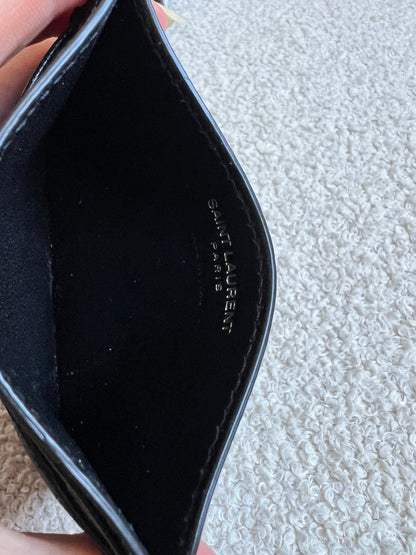 Yves Saint Laurent (YSL) Black Card Holder (RRP £260)