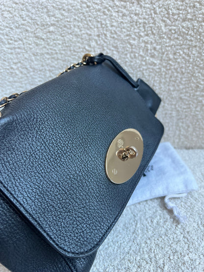 Mulberry Black Regular Lily with Silver Hardware (RRP £895)