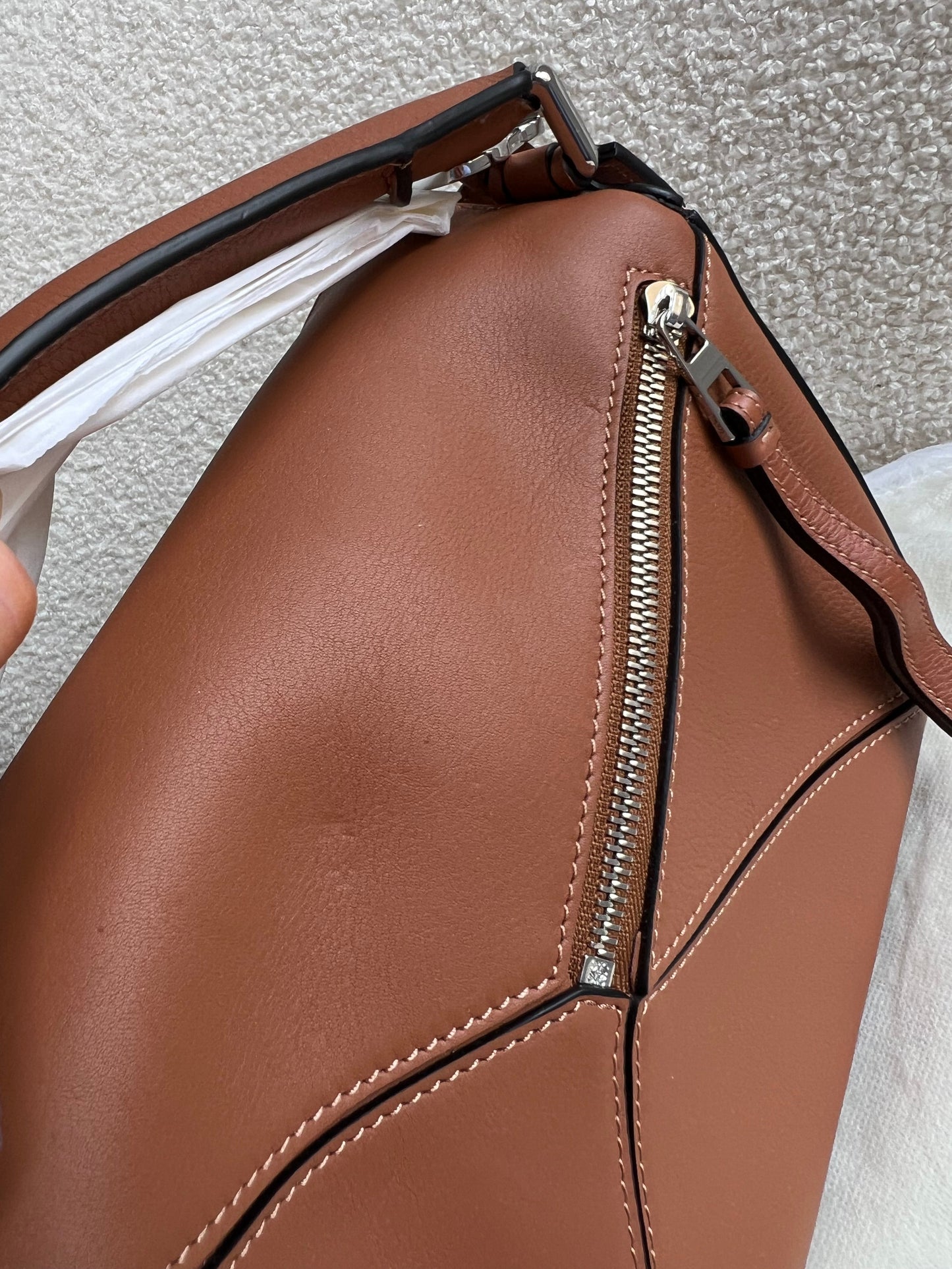 Loewe Tan Small Puzzle Bag (RRP £2550)