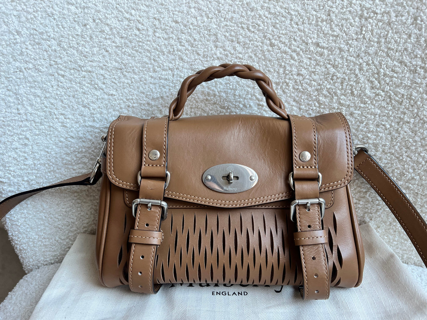 Mulberry Teak Mini Alexa (RRP £995)