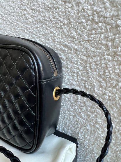 Gucci Mini Black Trapuntata Camera Bag