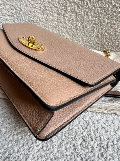 Mulberry Rosewater Small Darley Shoulder Bag (RRP £695)