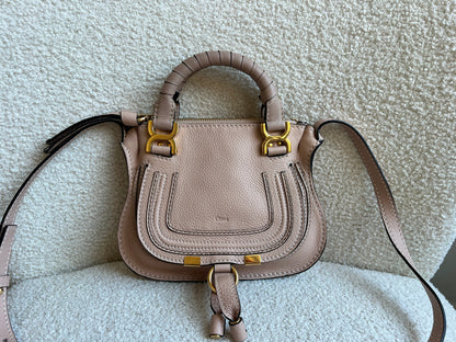 Chloe Softy Pink Mini Marcie Handbag (RRP £1050)