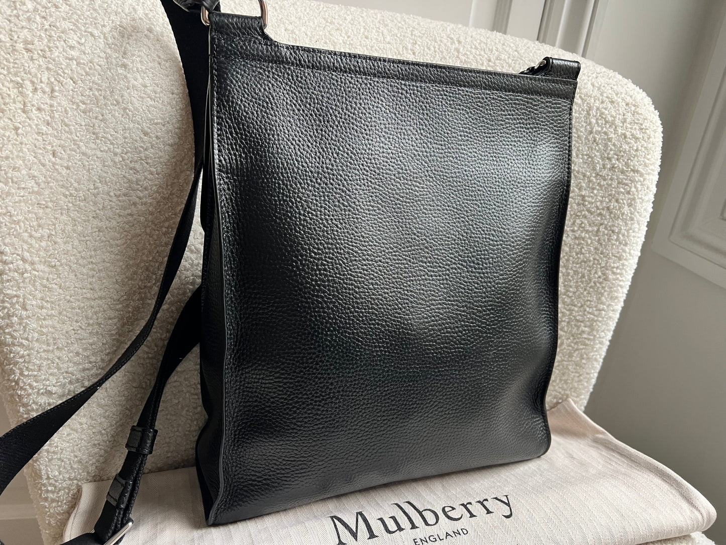 Mulberry Large Black Antony (RRP £825)