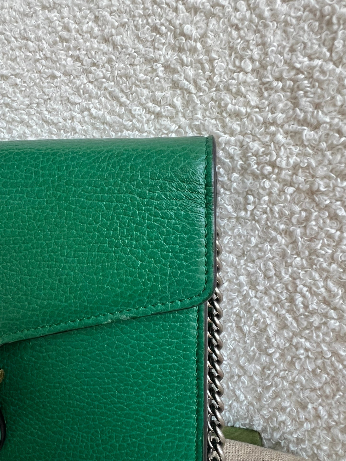 Gucci Dionysus Green Chain Wallet (RRP £1340)