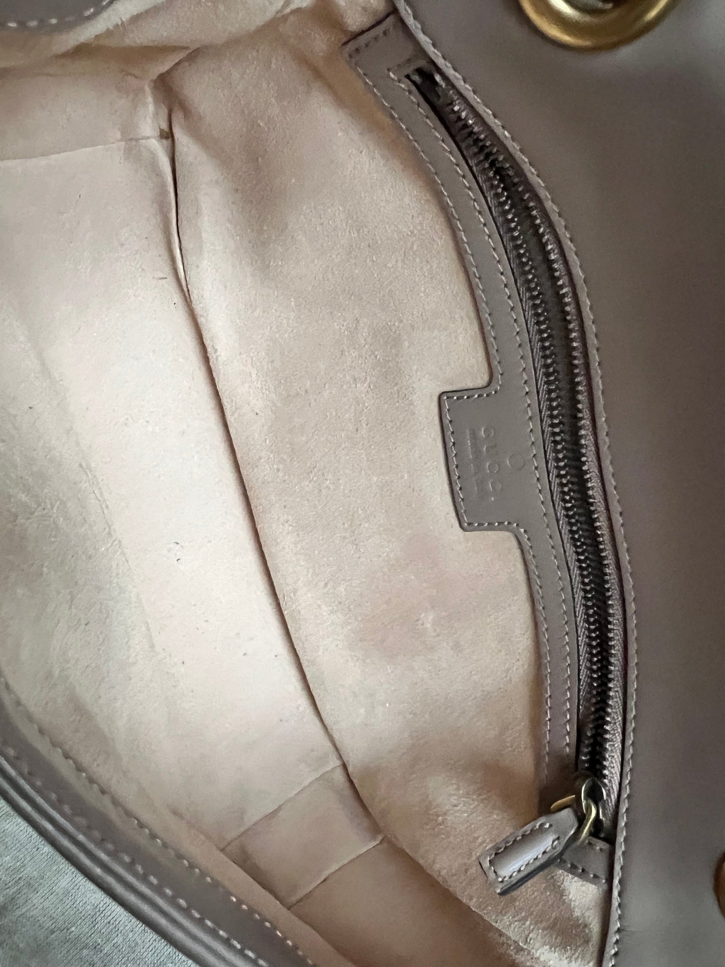 Gucci GG Dusty Pink Marmont Small Shoulder Bag (RRP £2070)