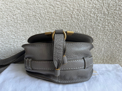 Chloe Small Cashmere Grey Marcie Saddle Bag (RRP £1050)