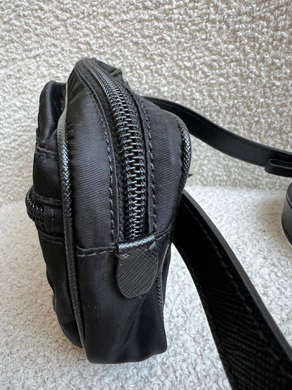 Prada Black Nylon Mini Belt Bag