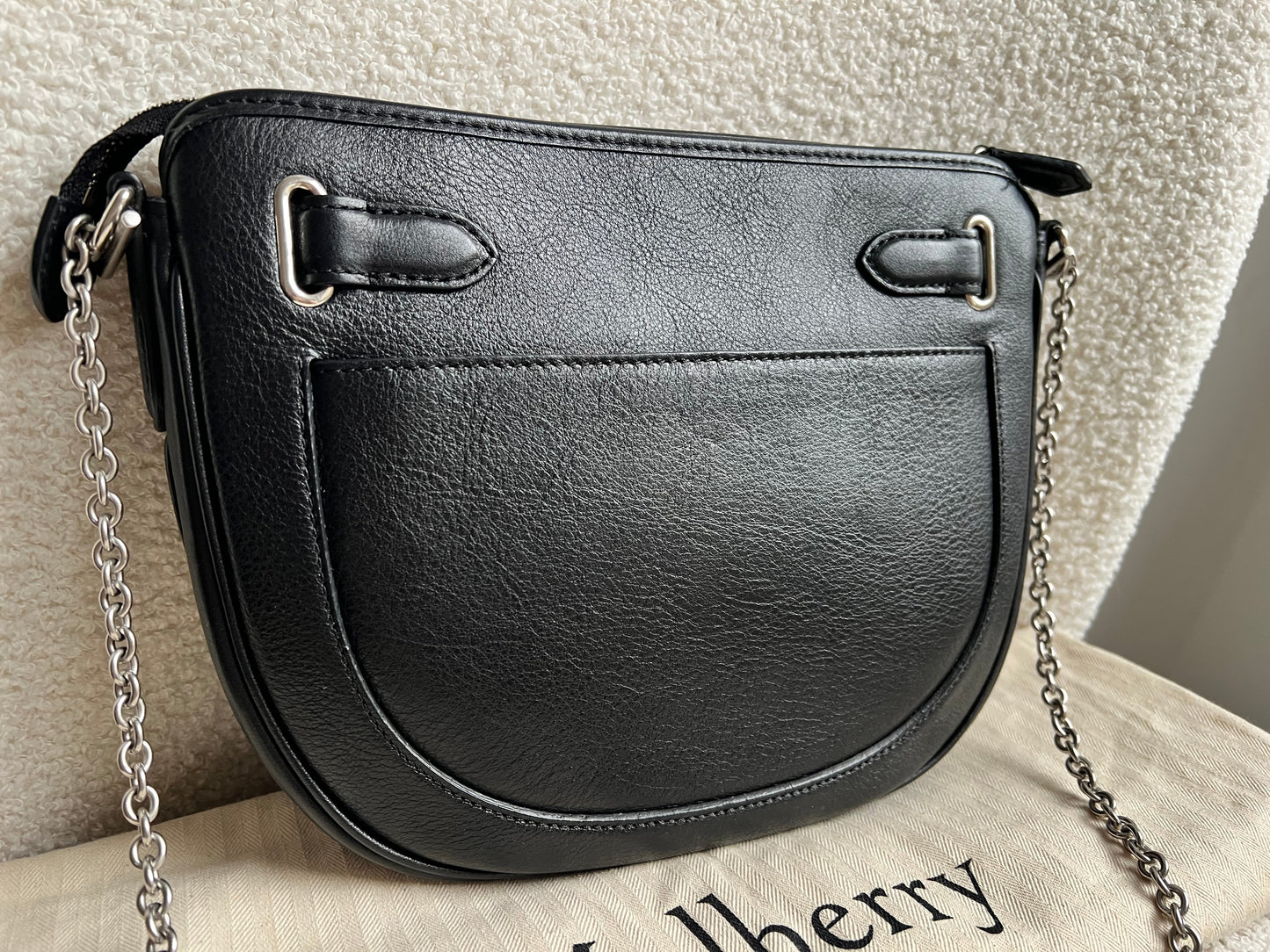 Mulberry Black Brockwell Satchel (RRP £895)