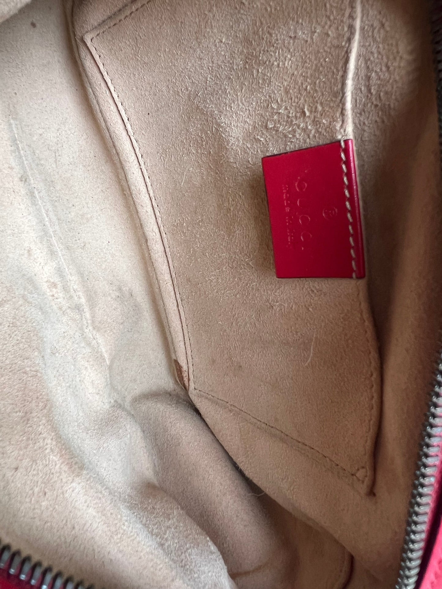 Gucci GG Red Marmont Small Shoulder Bag (RRP £1,440)