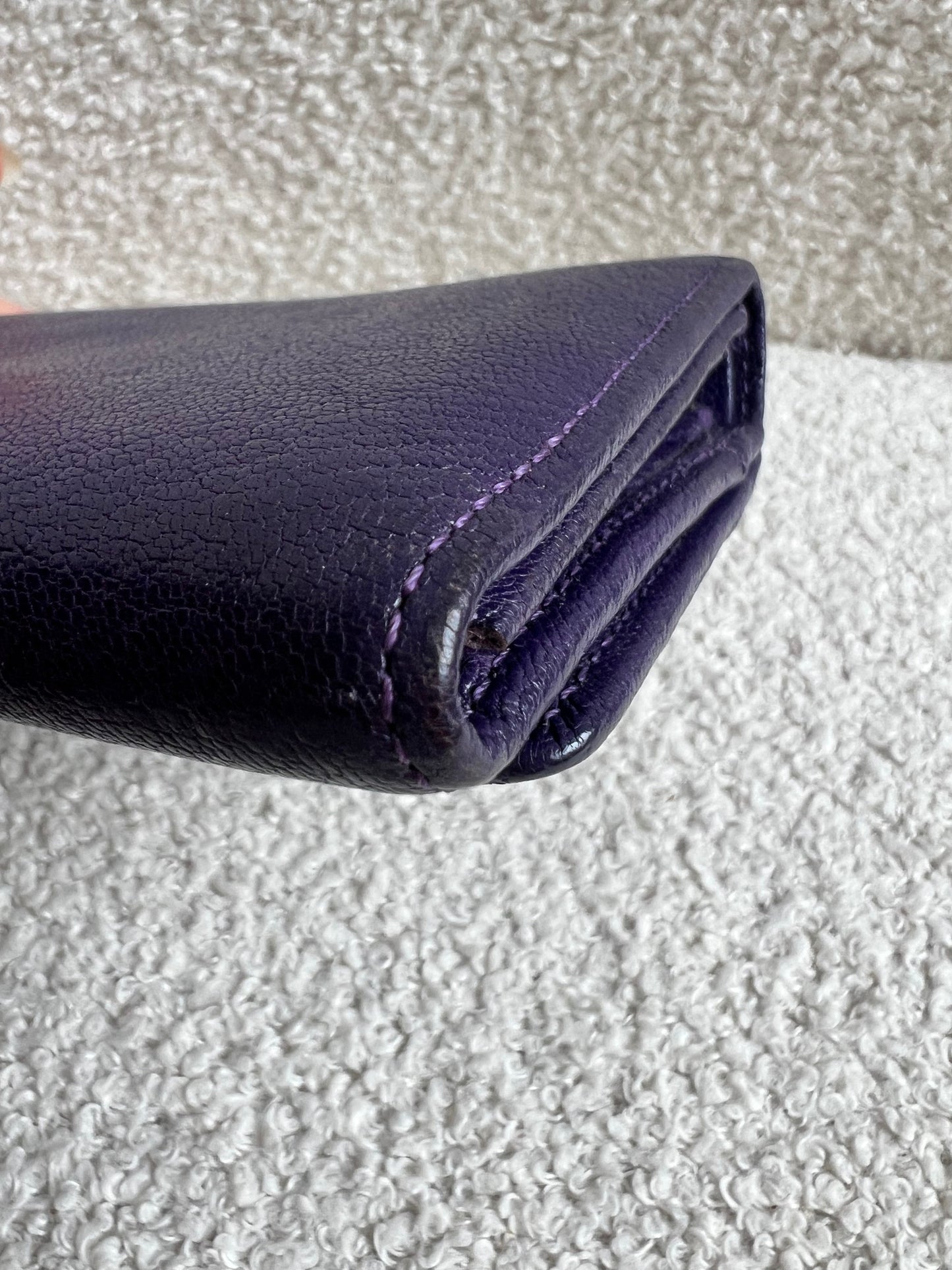Mulberry Purple French Purse (RRP £275)