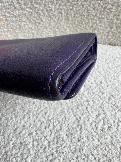 Mulberry Purple French Purse (RRP £275)