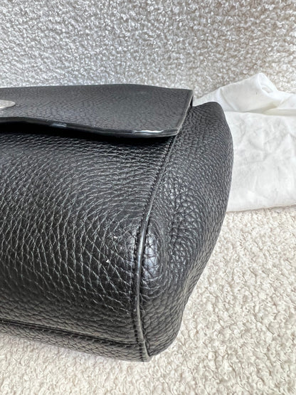 Mulberry Black Medium Lily with Silver Hardware (RRP £1095)