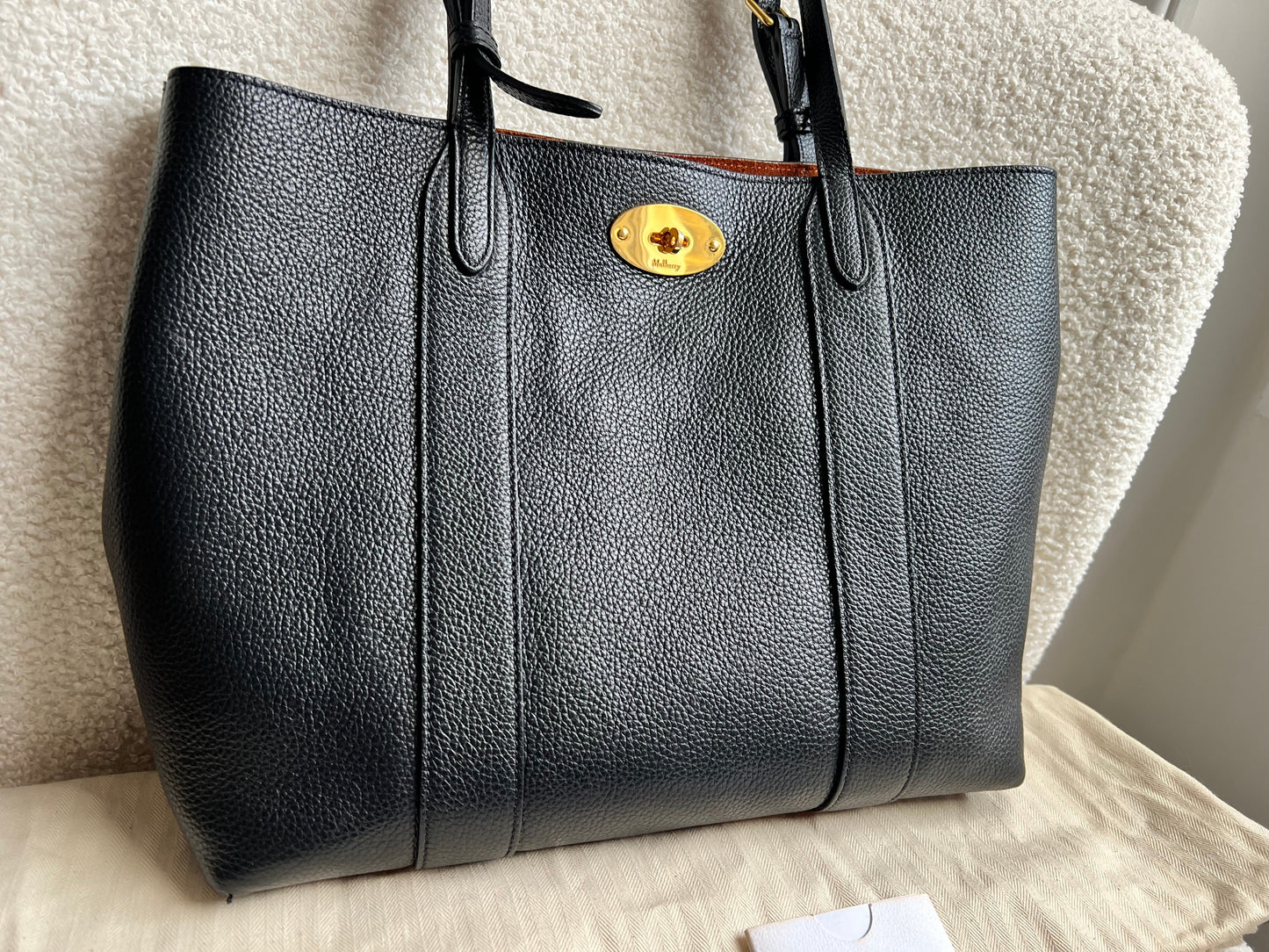 Mulberry Small Black Bayswater Tote (RRP £795)