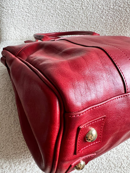 Mulberry Red Bayswater (RRP £1095)