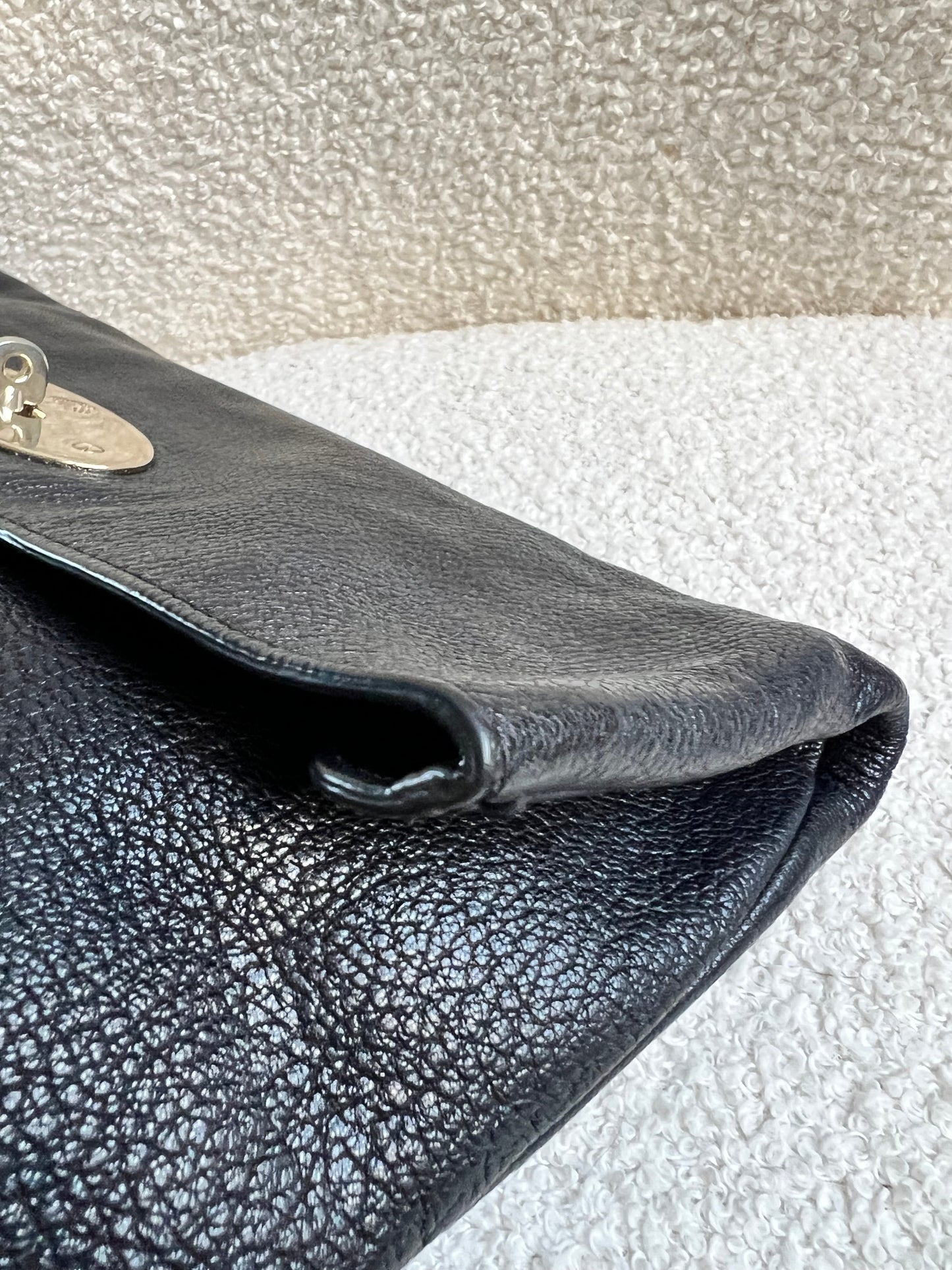 Mulberry Black Clemmie Clutch (RRP £695)