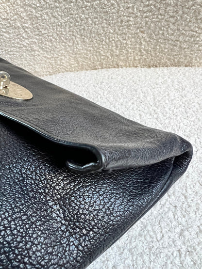 Mulberry Black Clemmie Clutch (RRP £695)