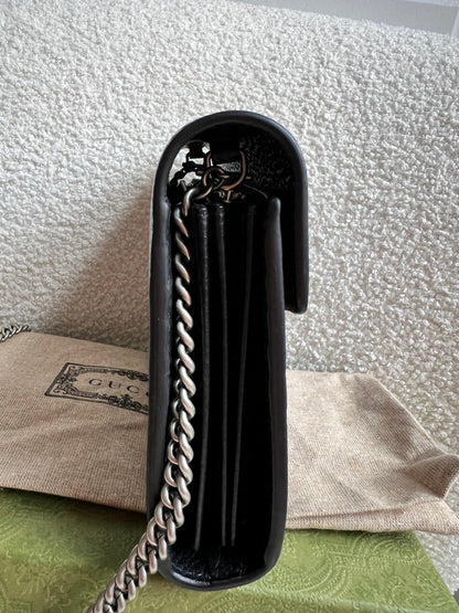Gucci Dionysus Black Mini Chain Bag (RRP £1420)