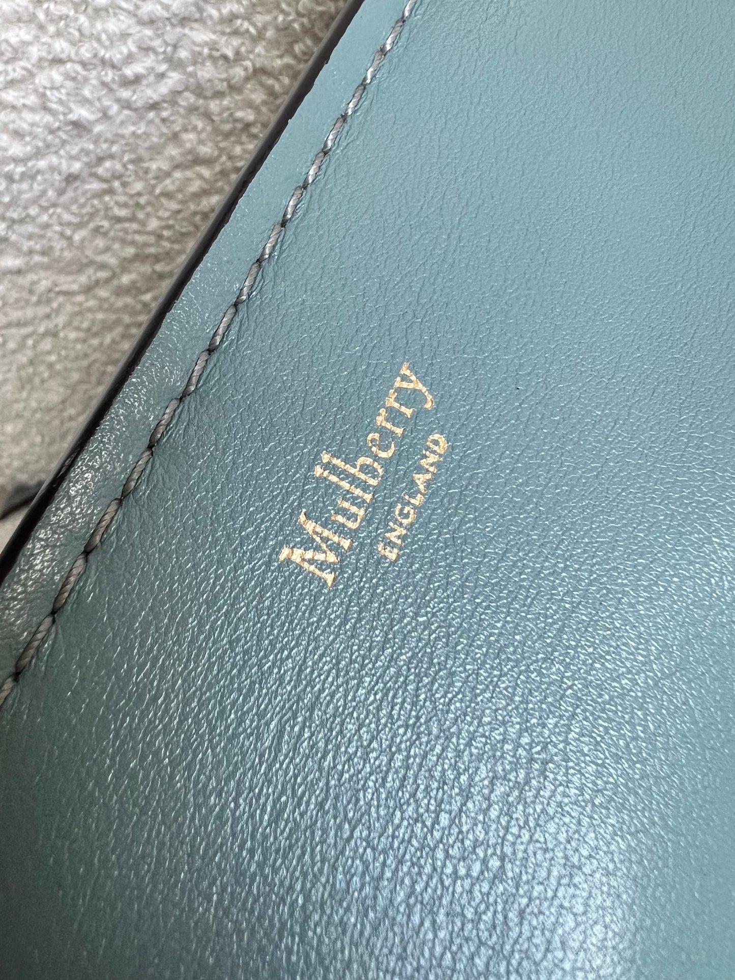 Mulberry Small Dark Frozen Amberley Satchel (RRP £795)