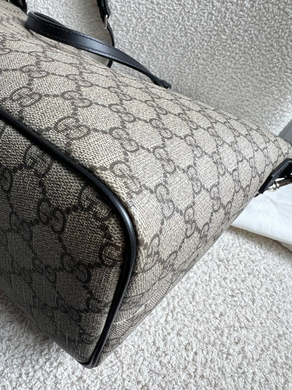 Gucci GG Supreme Coated Canvas Convertible Zip Tote