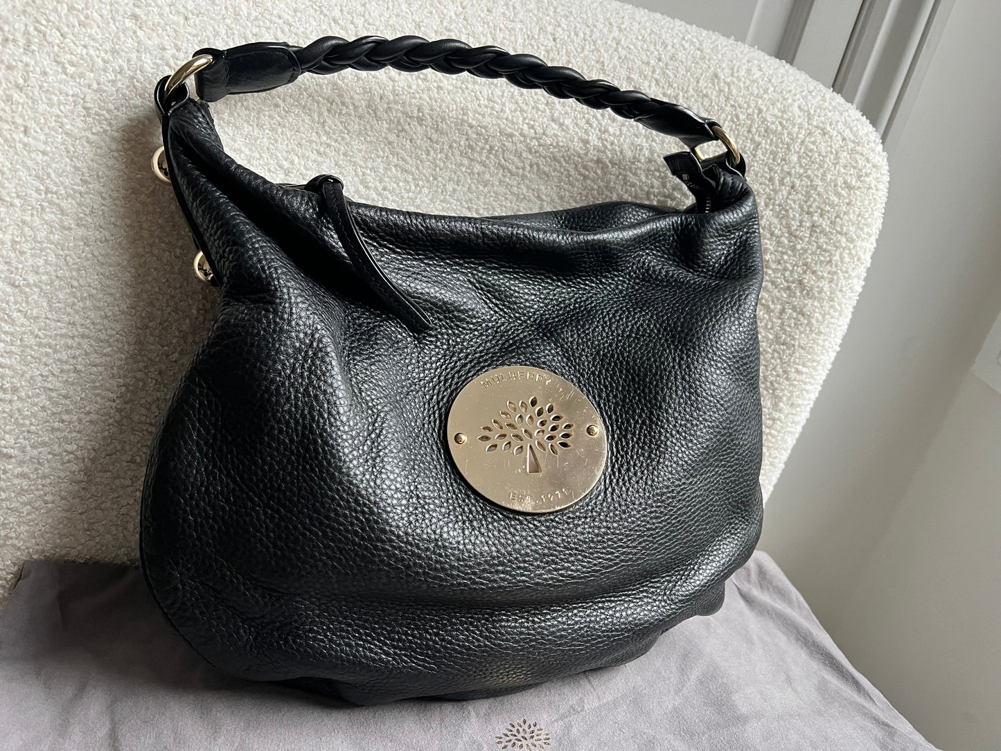 Mulberry Black Daria Hobo (RRP £795)