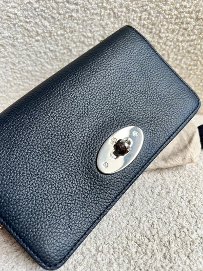 Mulberry Midnight Bayswater Clutch (RRP £495)