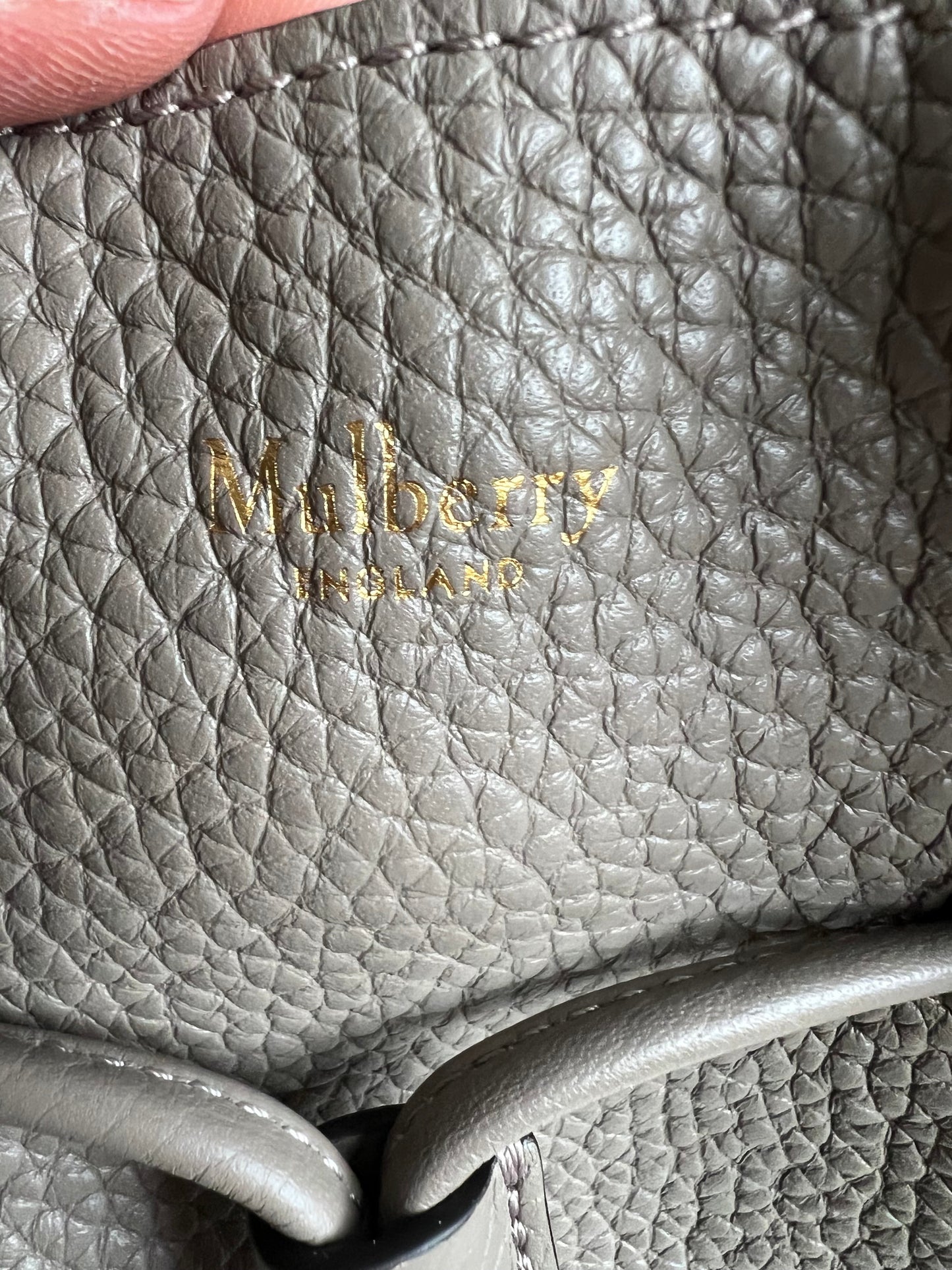 Mulberry Solid Grey Small Millie Tote (£950)