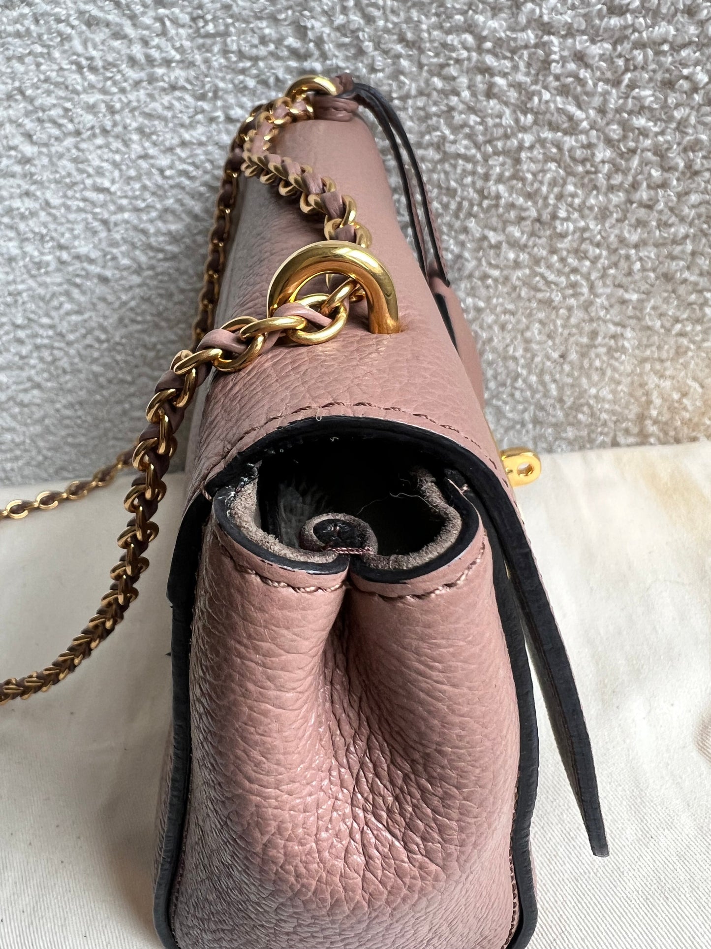 Mulberry Dark Blush Regular Lily with Gold Hardware (RRP £995)
