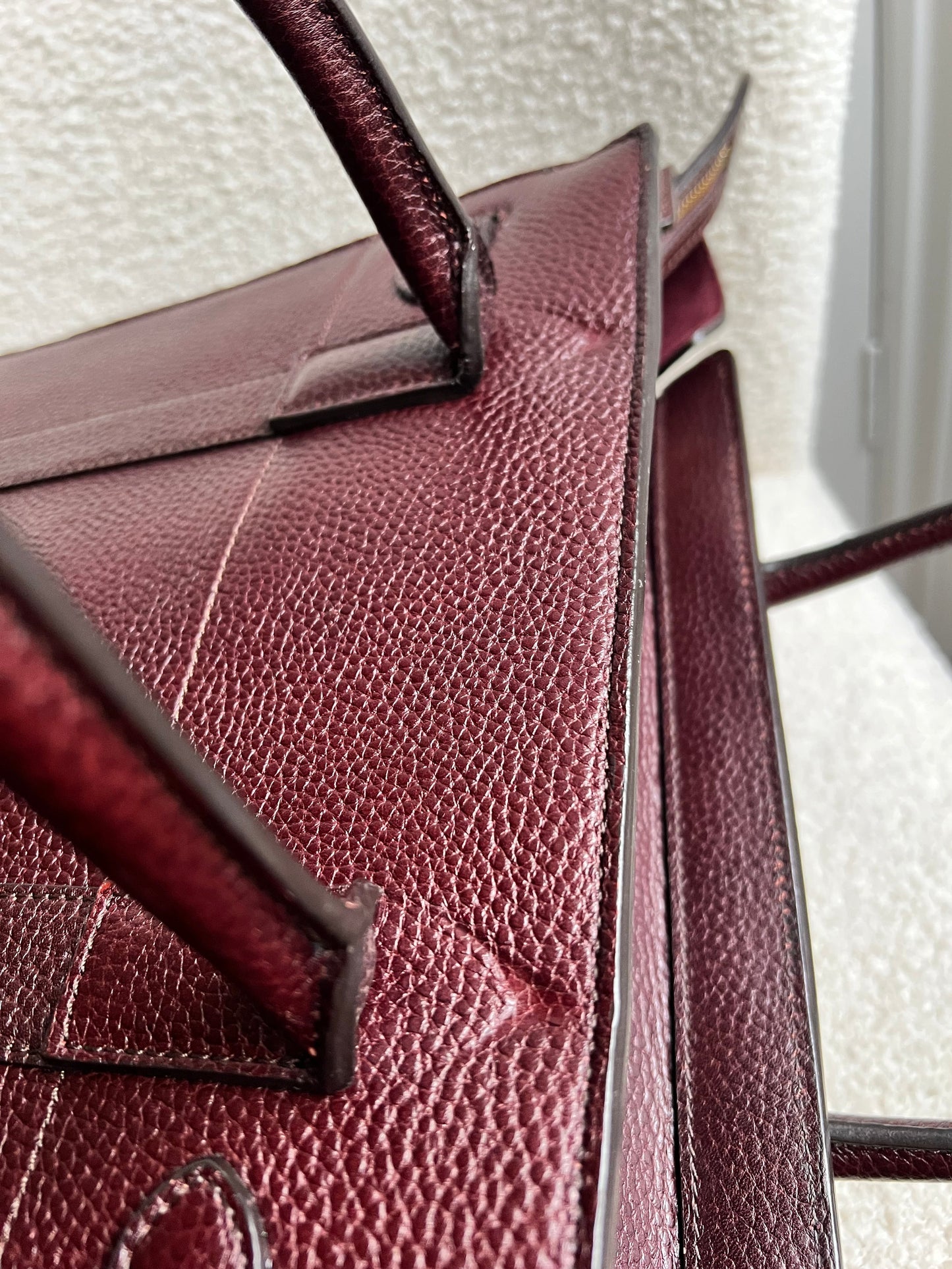 Mulberry Oxblood Small Zipped Bayswater (RRP £1,245)