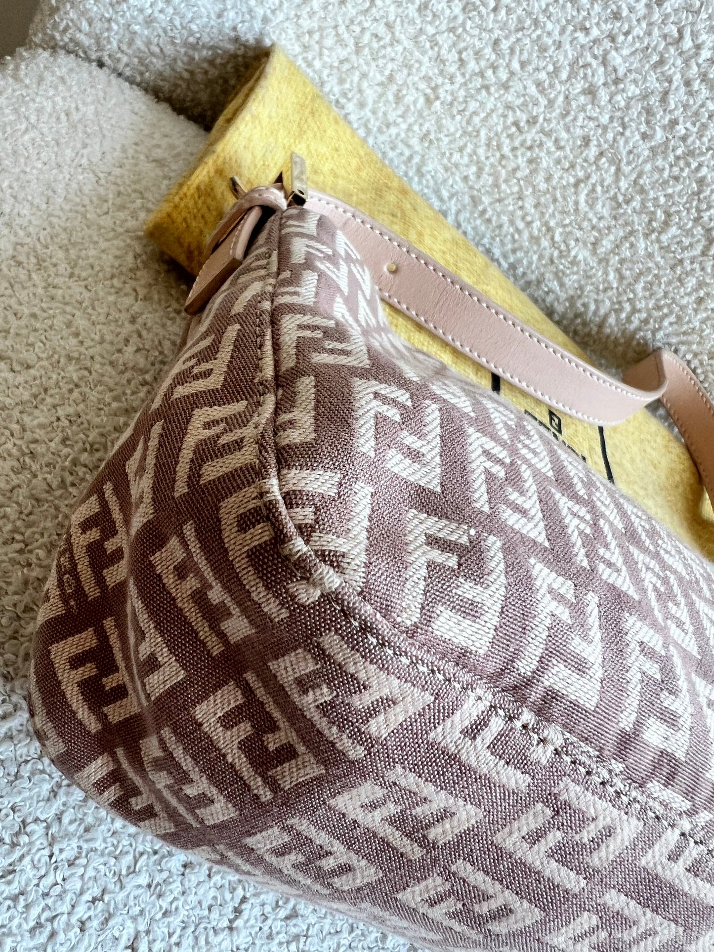 Fendi Baguette Shoulder Bag Zucca