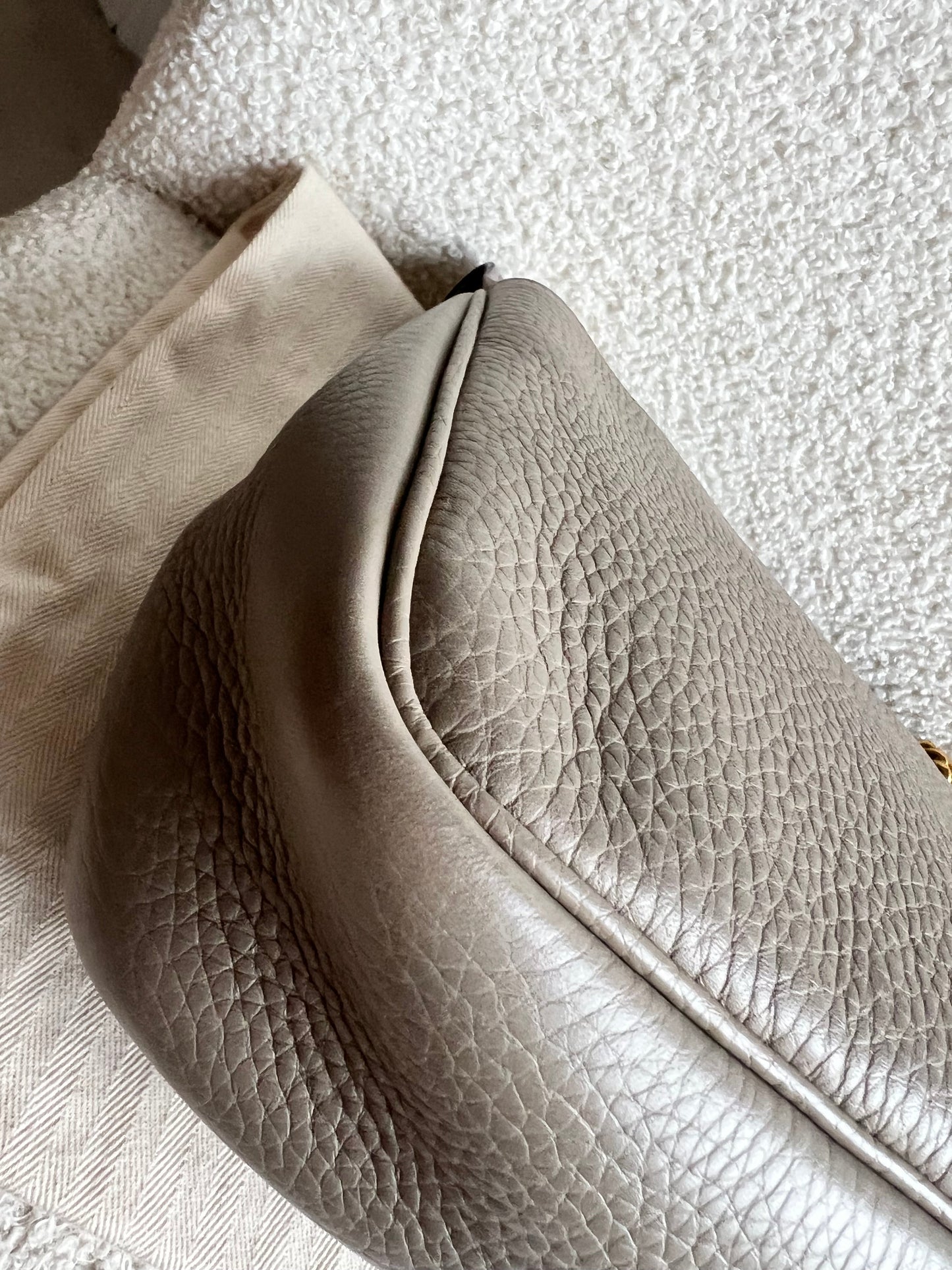 Mulberry Solid Grey Darley Shoulder Bag (RRP £1095)