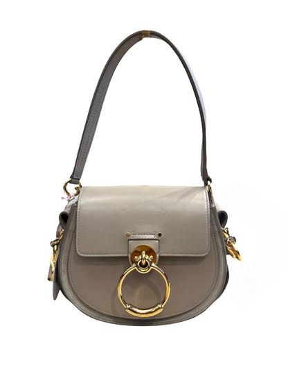 Tess Small Motty Grey Gold Hardware