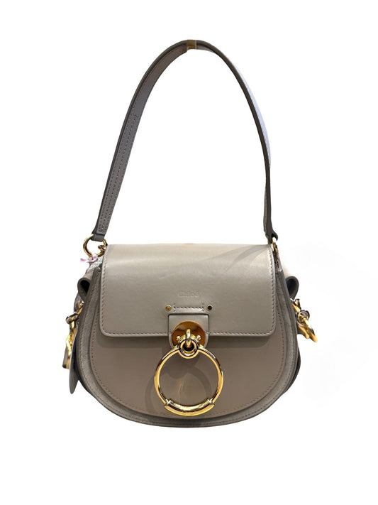 Tess Small Motty Grey Gold Hardware