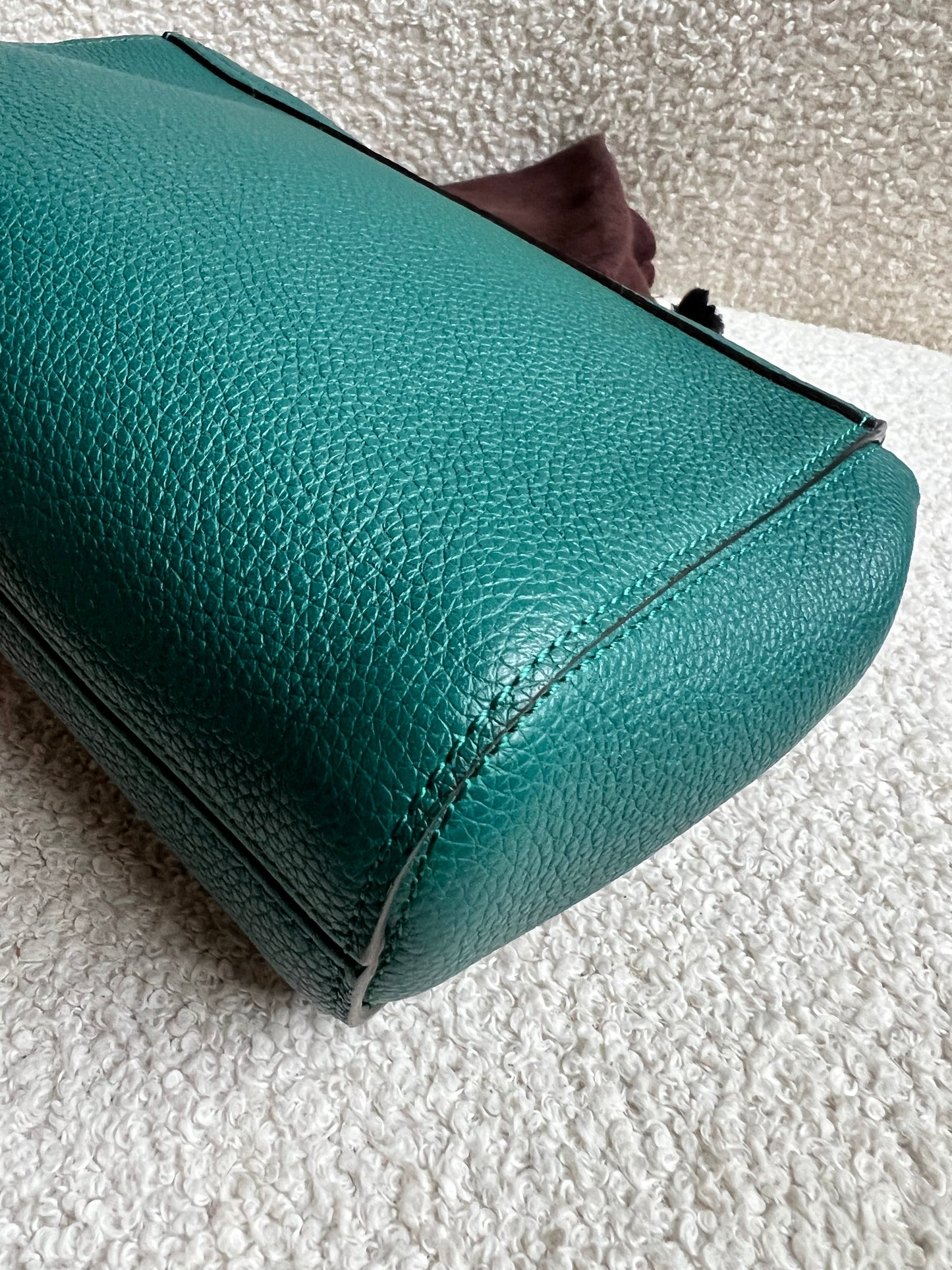 Mulberry Ocean Green Regular Lily with Gold Hardware (RRP £995)
