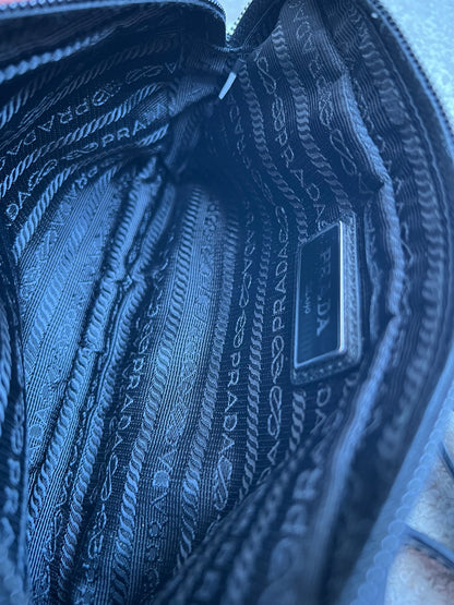 Prada Black Nylon Mini Belt Bag