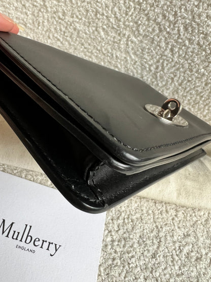 Mulberry Black Bayswater Clutch (RRP £495)