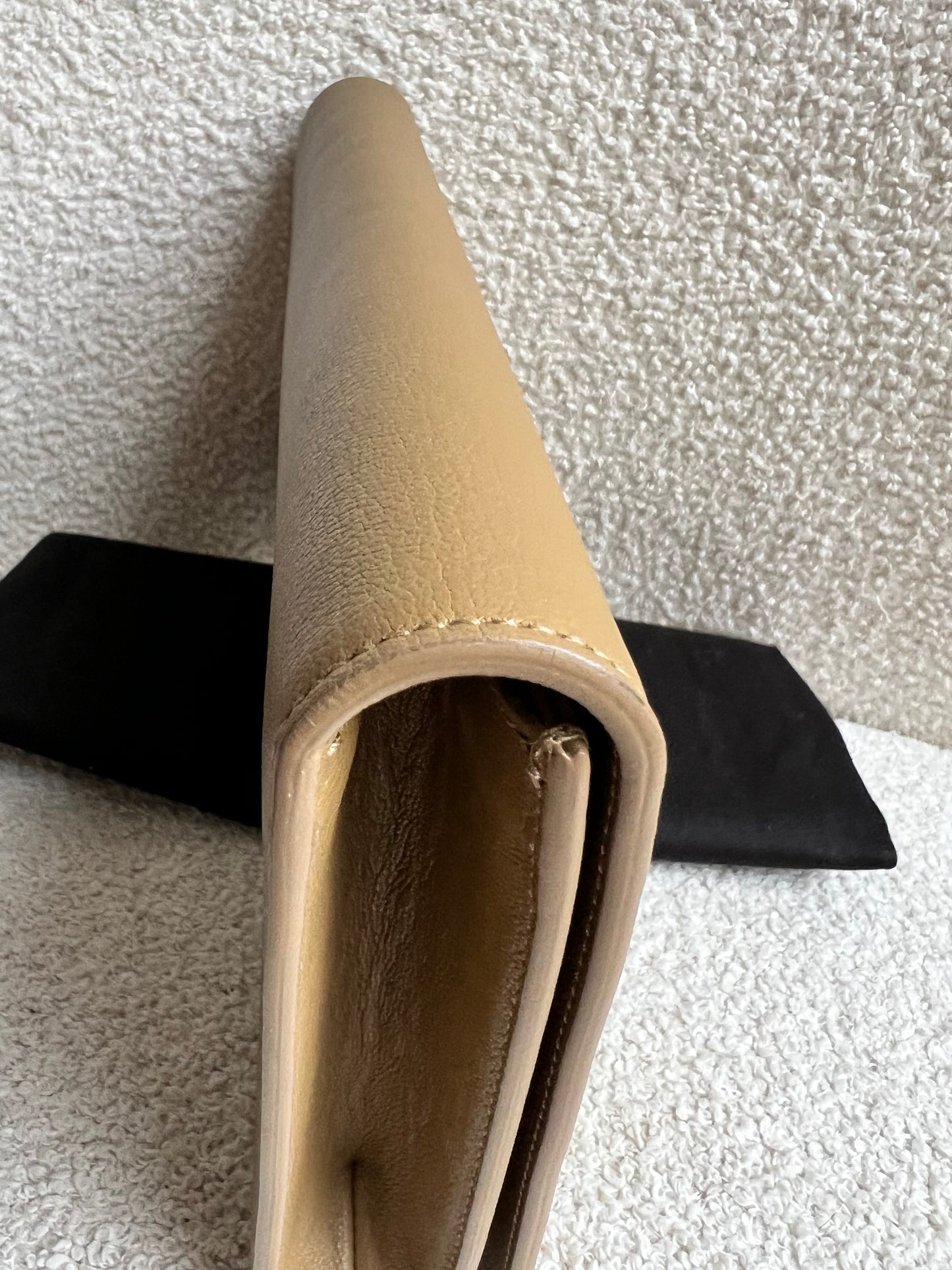 Yves Saint Laurent (YSL) Beige Belle de Jour Clutch