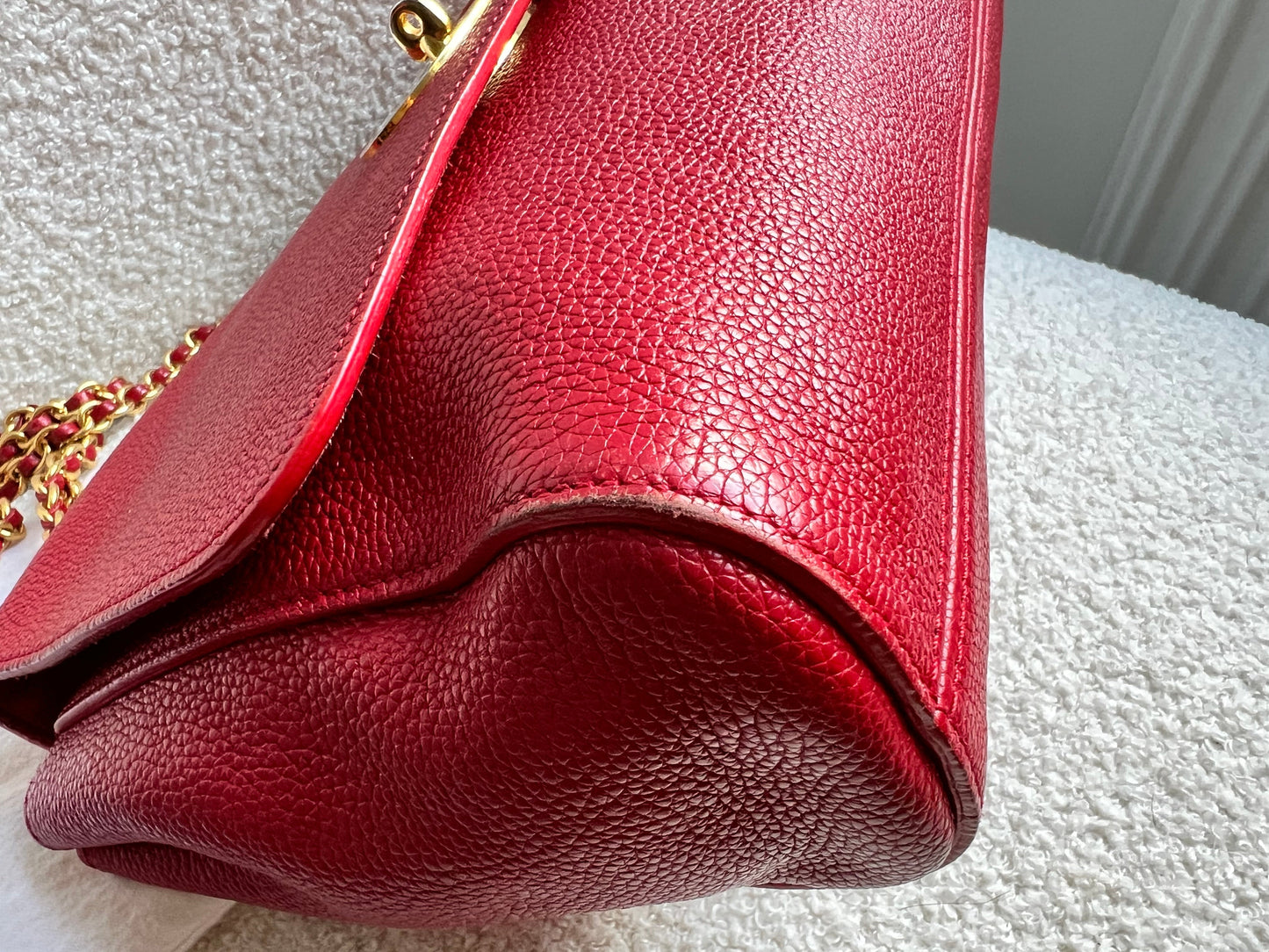 Mulberry Scarlet Medium Lily with Gold Hardware (RRP £1095)