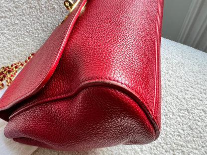 Mulberry Scarlet Medium Lily with Gold Hardware (RRP £1095)