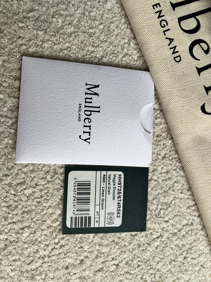 Mulberry Linen Green Maggie (RRP £995)