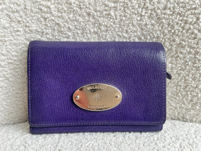Mulberry Purple French Purse (RRP £275)