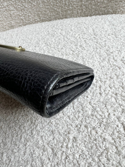 Mulberry Black Continental Wallet (RRP £345)