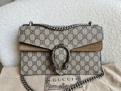 Gucci Dionysus GG Supreme Small Shoulder Bag (RRP £2,280)
