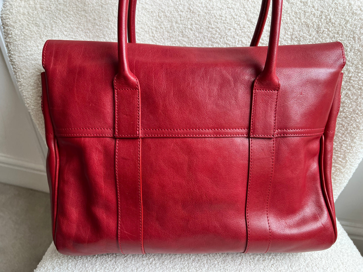 Mulberry Red Bayswater (RRP £1095)