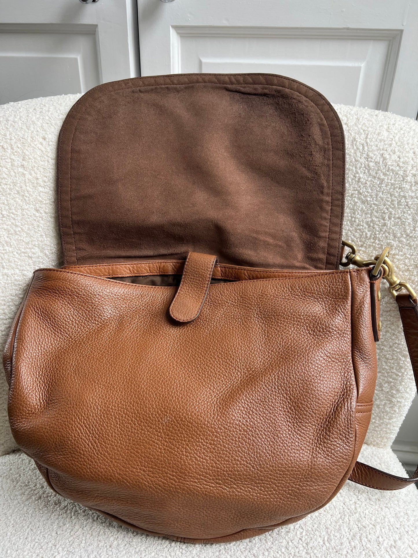 Mulberry Oak Large Effie Satchel