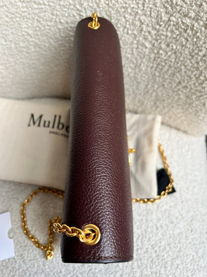 Mulberry Oxblood Medium Darley Shoulder Bag (RRP £695)