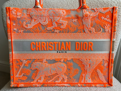 Christian Dior Toule de Jouey Medium Book Tote